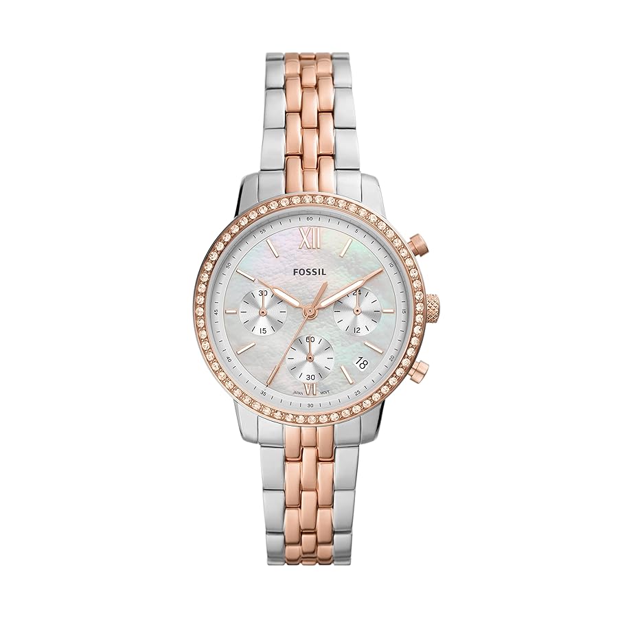 Amazon.co.jp: Fossil Stella Multifunction Stainless Steel